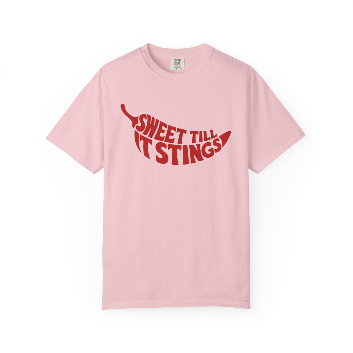 Sweet Till It Stings — Chili-shaped typography