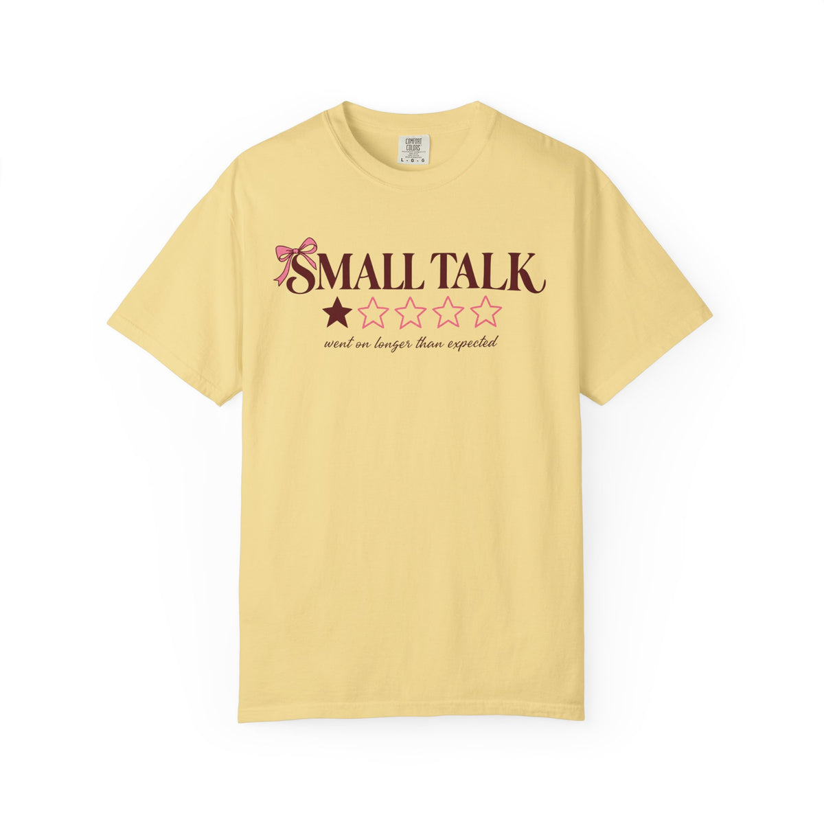Small Talk — Went on Longer Than Expected.